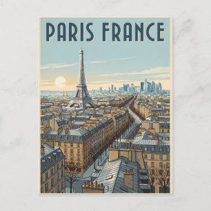 Carte Postale Voyage Paris France