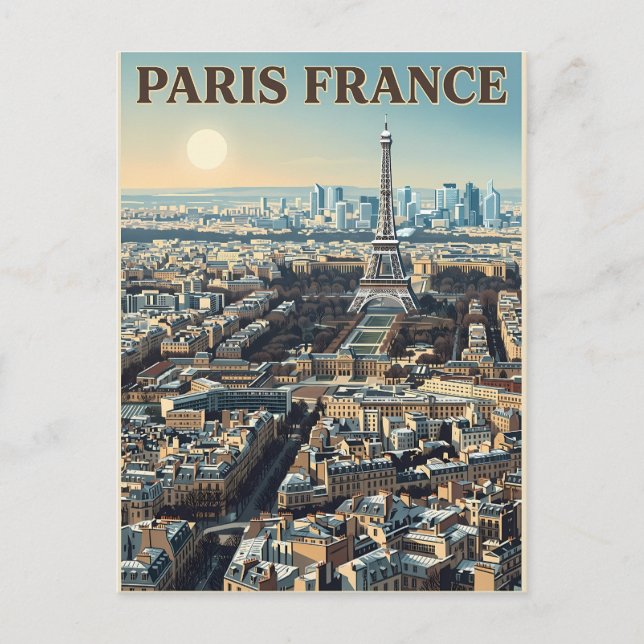 Carte Postale Voyage Paris France  (Devant)