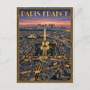 Carte Postale Voyage Paris France