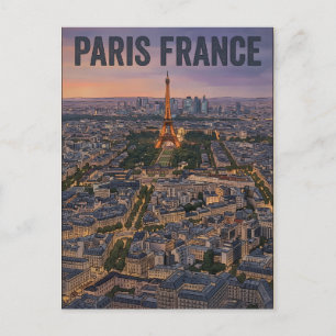 Carte Postale Voyage Paris France