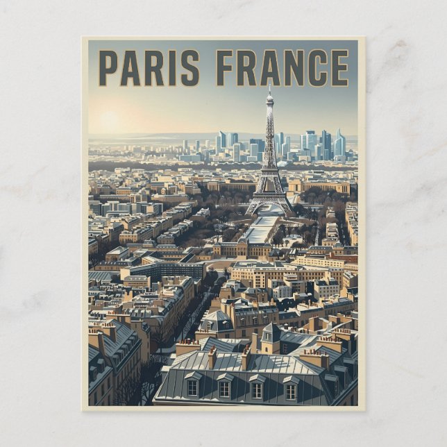 Carte Postale Voyage Paris France  (Devant)