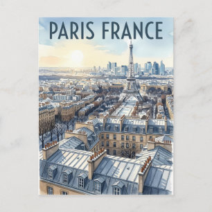 Carte Postale Voyage Paris France