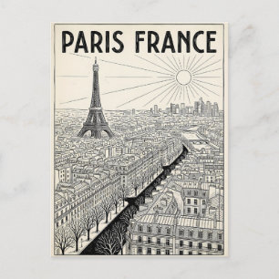 Carte Postale Voyage Paris France