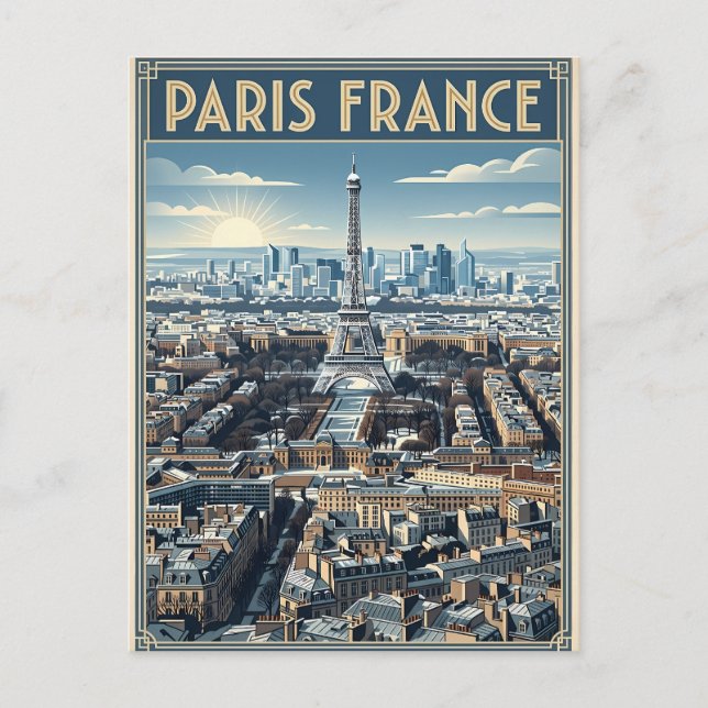 Carte Postale Voyage Paris France  (Devant)