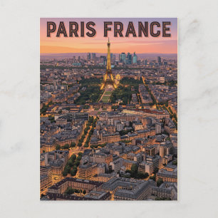 Carte Postale Voyage Paris France