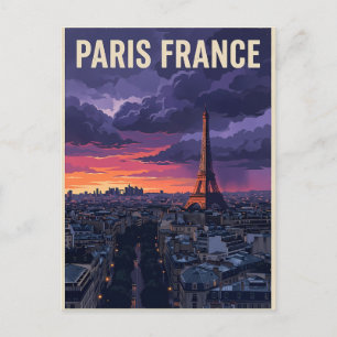 Carte Postale Voyage Paris France