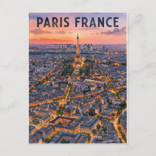 Carte Postale Voyage Paris France