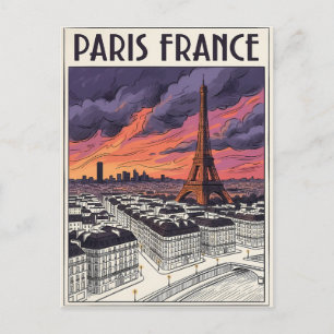 Carte Postale Voyage Paris France