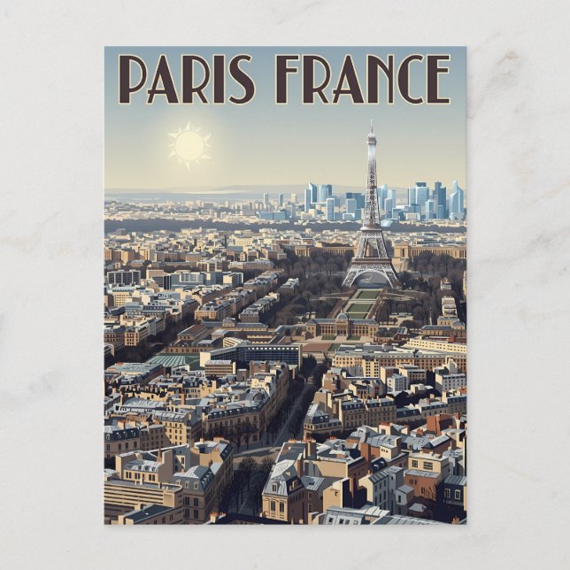Carte Postale Voyage Paris France  (Devant)