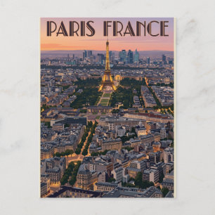 Carte Postale Voyage Paris France