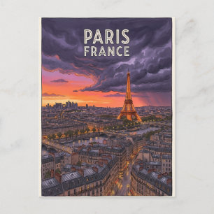 Carte Postale Voyage Paris France