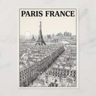 Carte Postale Voyage Paris France