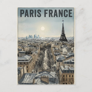Carte Postale Voyage Paris France