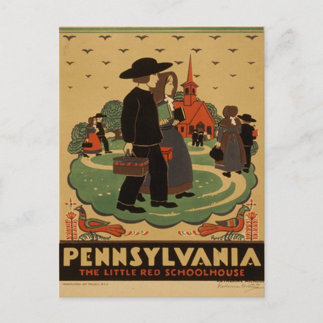 Carte postale Voyage Pennsylvanie (Devant)
