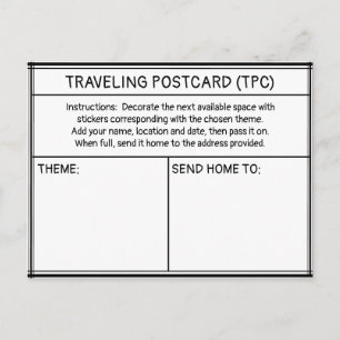 CARTE POSTALE VOYAGE (PTC)