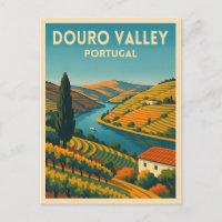 Voyage rétro vintage vallée du Douro Portugal Pays