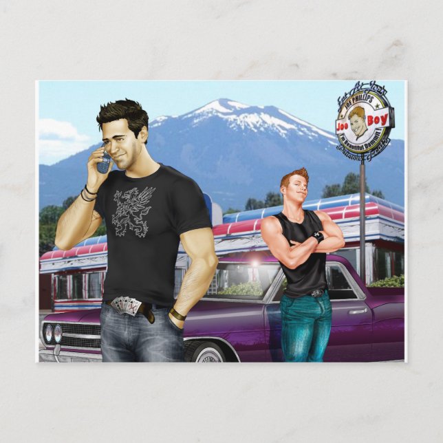 Carte Postale Voyage sur la route par Joe Phillips (Devant)