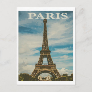 Carte postale voyage Tour Eiffel