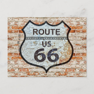 Carte postale voyage US Route 66