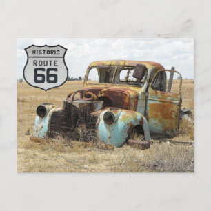 Carte postale voyage US Route 66