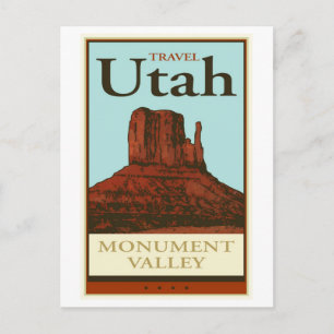Carte Postale Voyage Utah