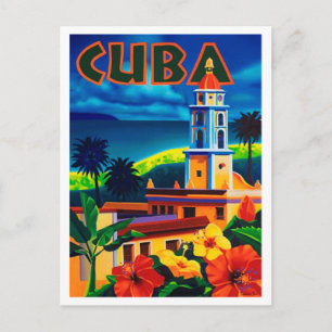 Carte Postale Voyage vintage à Cuba