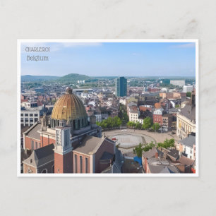 Carte Postale voyage vintage charleroi belgique Belgique RETRO