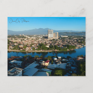 Carte Postale voyage vintage Davao City Philippines vacances