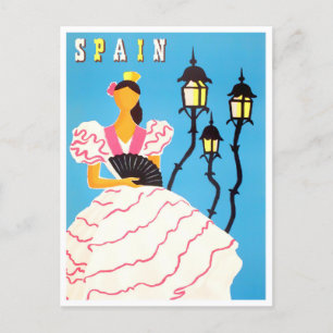 Carte Postale Voyage vintage en Espagne