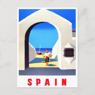 Carte Postale Voyage vintage en Espagne
