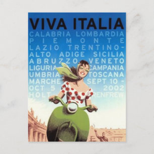 Carte Postale Voyage vintage Italie -
