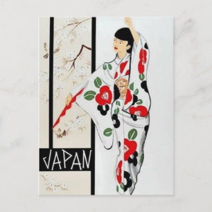 Carte Postale Voyage vintage JAPON
