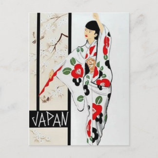 Carte Postale Voyage vintage JAPON