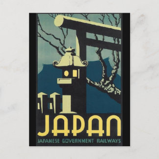 Carte Postale Voyage vintage JAPON