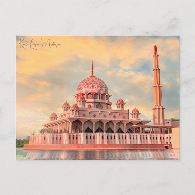 Carte Postale voyage vintage Kuala Lumpur Malaisie Skyscraper (Devant)