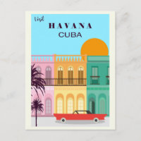 Voyage vintage La Havane Cuba Coloré