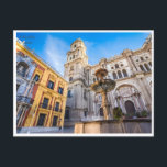 Carte Postale voyage vintage Malaga Espagne Alcazaba ville Postc<br><div class="desc">vintage,  rétro,  voyage,  moderne,  aquarelle,  Malaga,  Espagne,  Alcazaba,  tourisme,  ville, </div>