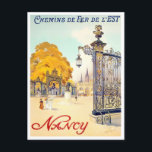 Carte Postale Voyage vintage Nancy France<br><div class="desc">Carte postale Voyage vintage Nancy France</div>