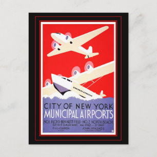 Carte postale Voyage Vintage New York Amérique