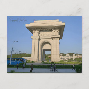 Carte Postale Voyage vintage Pyongyang Corée du Nord Vacances Po
