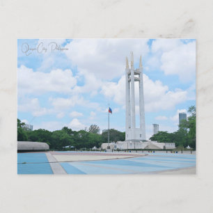 Carte Postale Voyage Vintage Quezon City Philippines ville retro