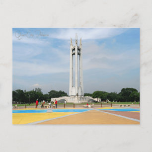 Carte Postale Voyage Vintage Quezon City Philippines ville retro