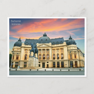 Carte Postale voyage vintage rétro bucharest Roumanie Roumanie