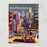 Carte postale voyage Vintage - San Francisco Calif