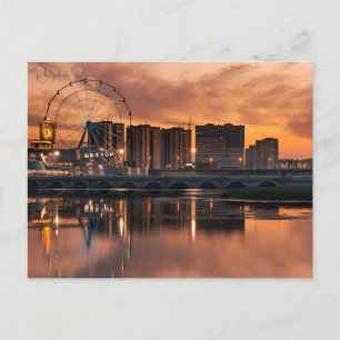 Carte Postale voyage vintage Tcheliabinsk Russie art Photographi