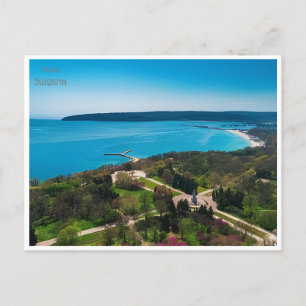 Carte Postale voyage vintage varna bulgarie VILLE Bulgarie rétro