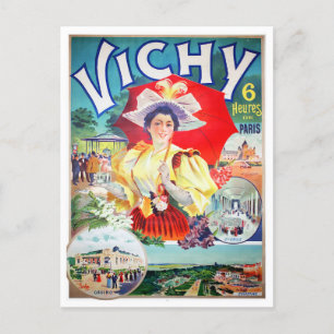 Carte Postale Voyage vintage Vichy France