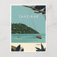 Voyage Vintage Zanzibar Tanzanie Afrique Lac
