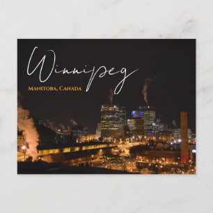 Carte Postale Voyage Winnipeg Manitoba Canada