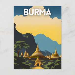 Carte Postale Voyages au Myanmar